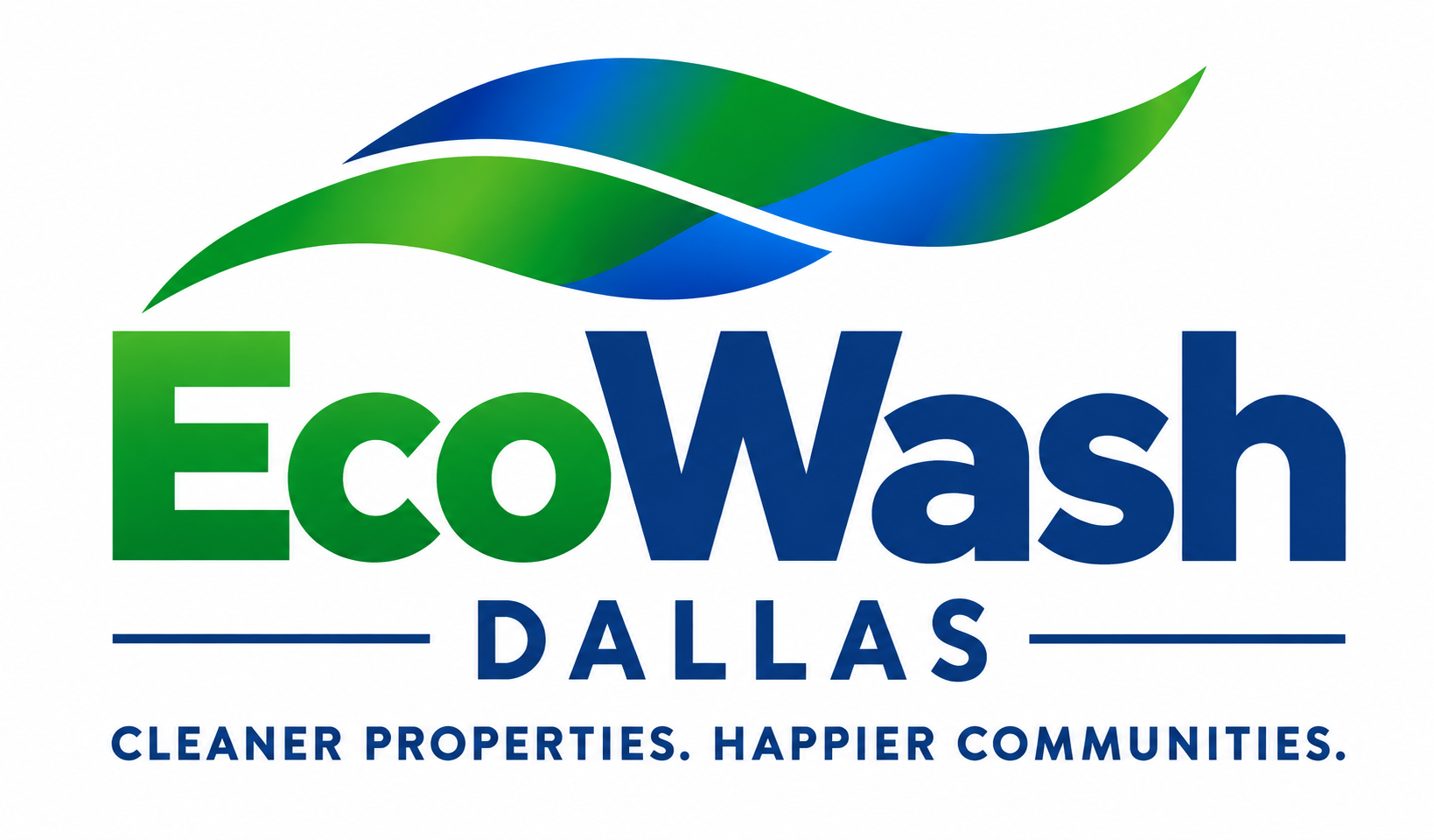 EcoWash Dallas — Cleaner properties. Happier communities.